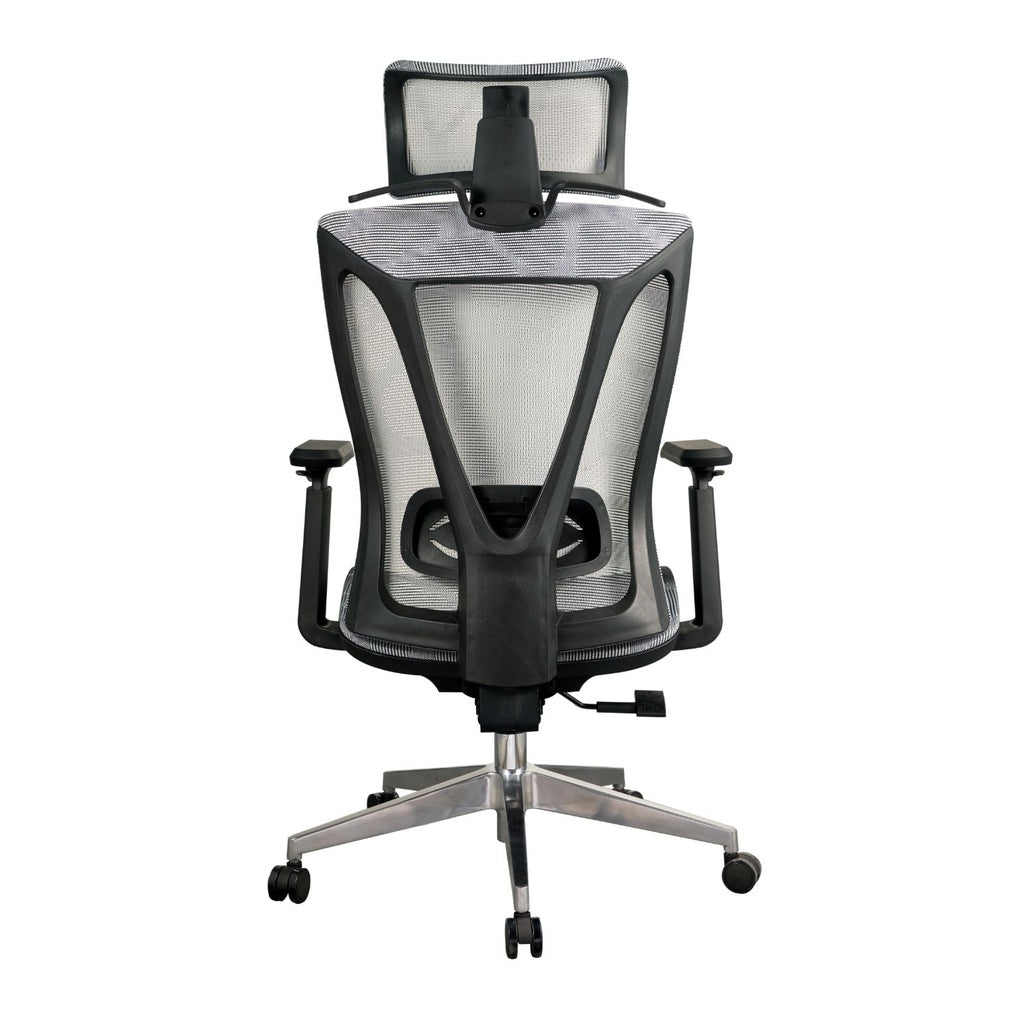 EKKIO Byron - Office Chair (Silver)