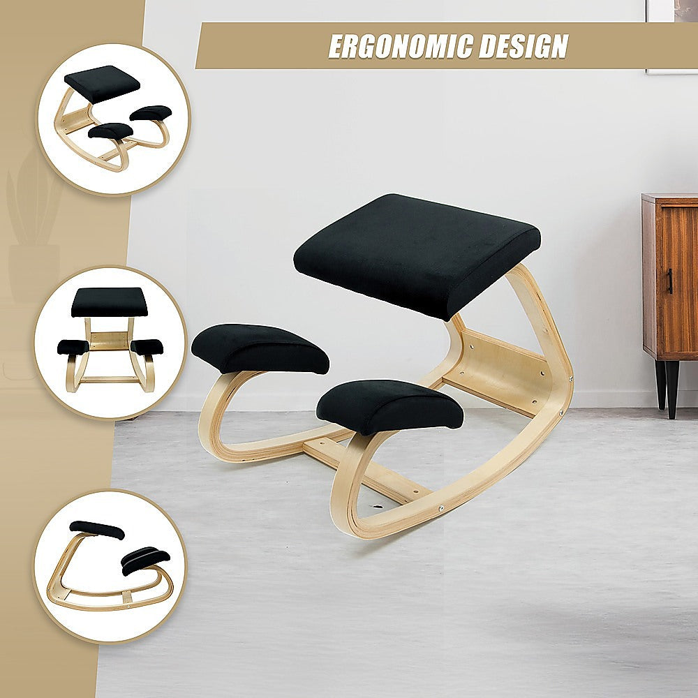 Kneeling Office Chair Ergonomic Rocking Posture Improving Stool